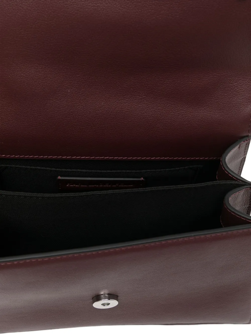 Karl Lagerfeld Shopper met logoplakkaat Rood