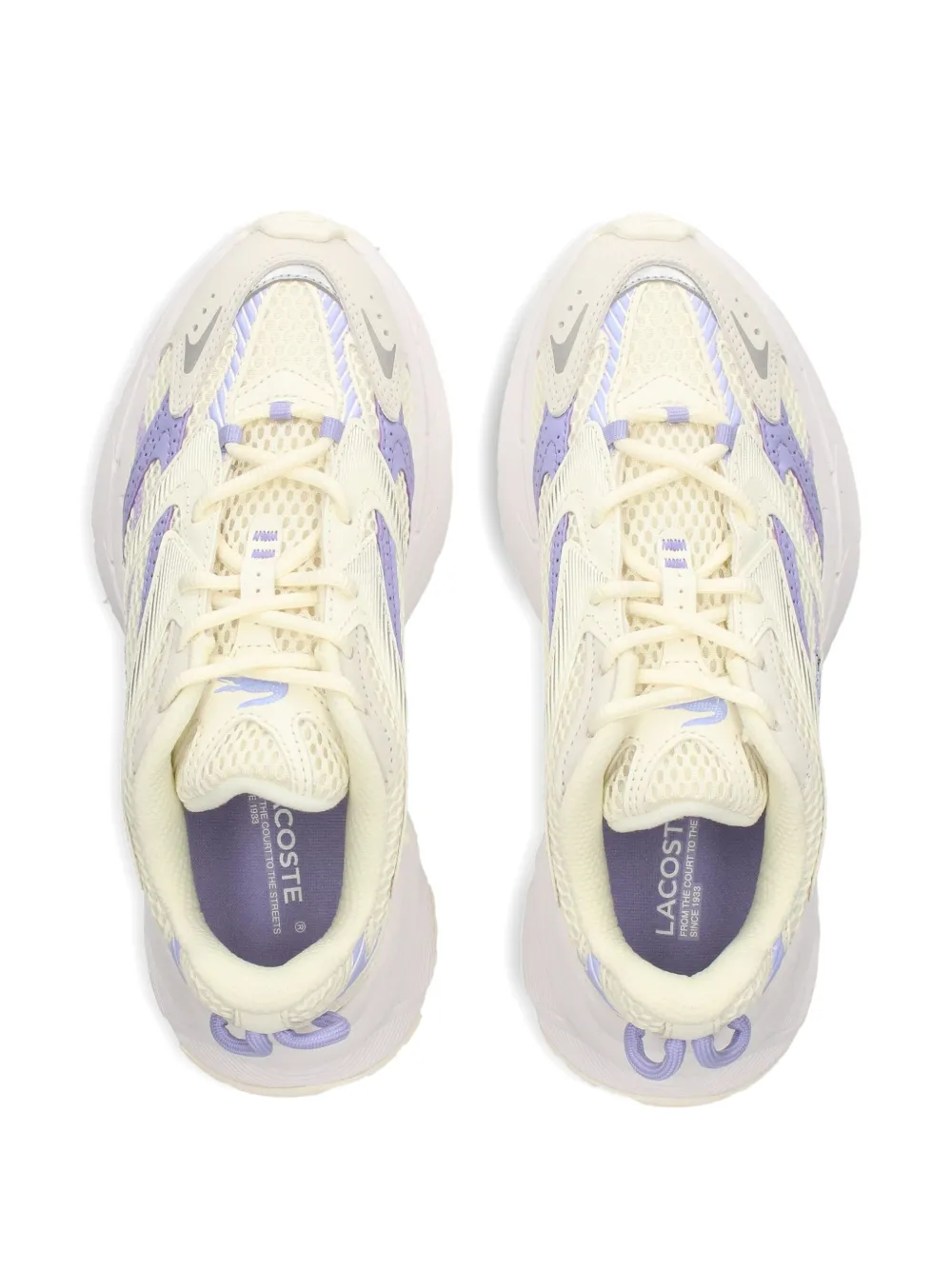 Lacoste Sneakers met logodetail Beige