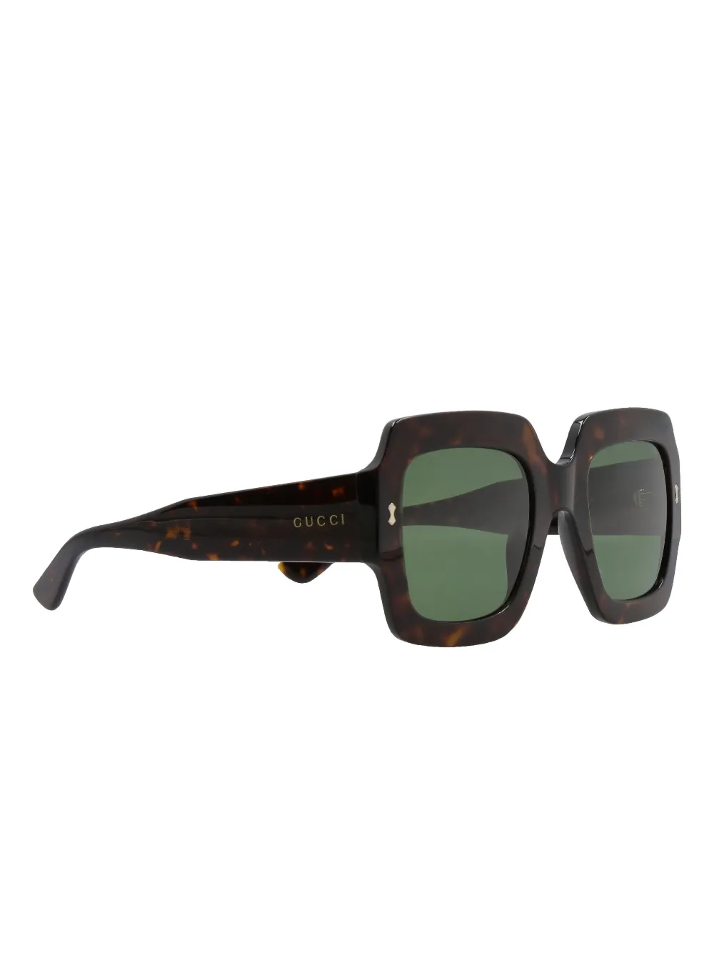 Gucci square-frame sunglasses - Bruin