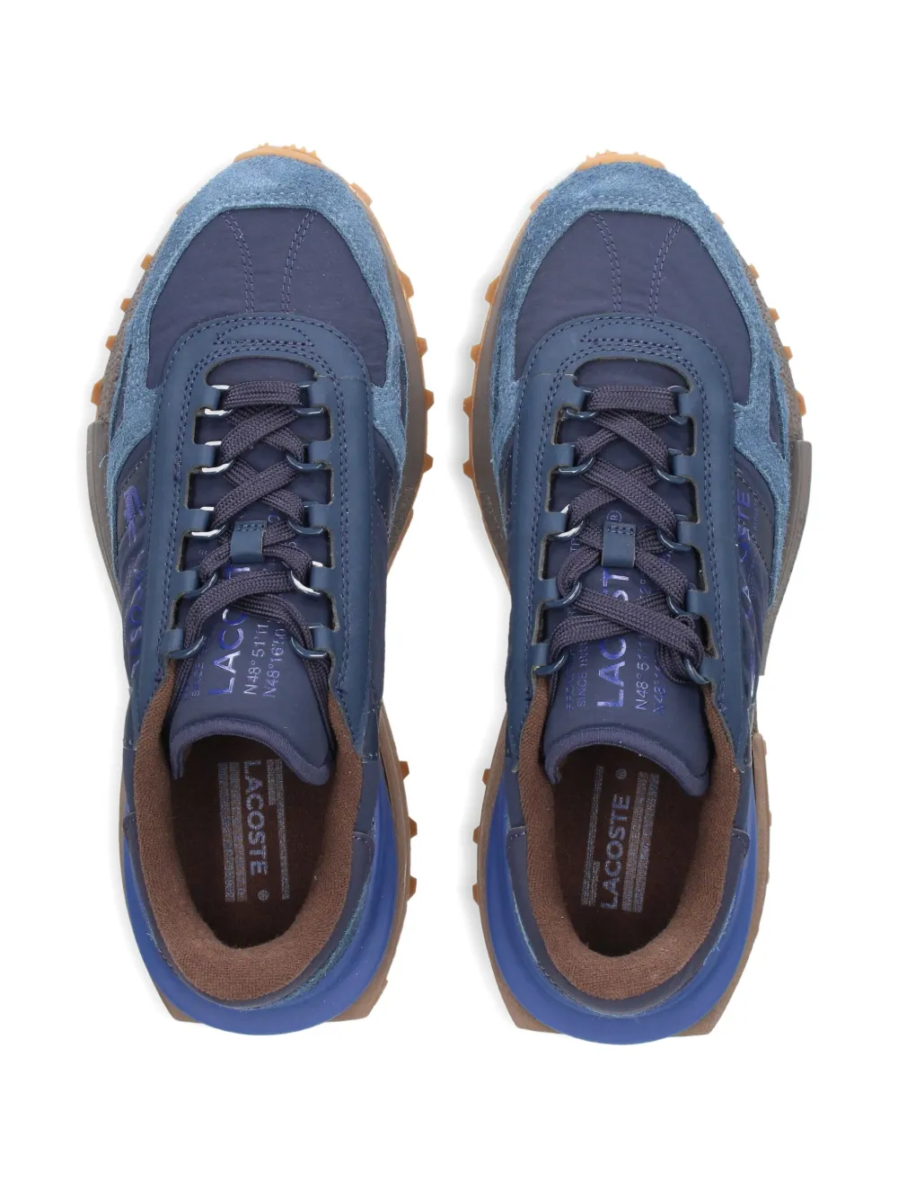 Lacoste Elite Active low-top sneakers Blauw