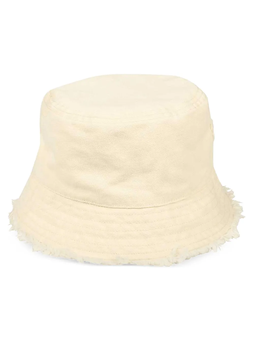 Weekend Max Mara Vissershoed met borduurwerk en franje - Beige