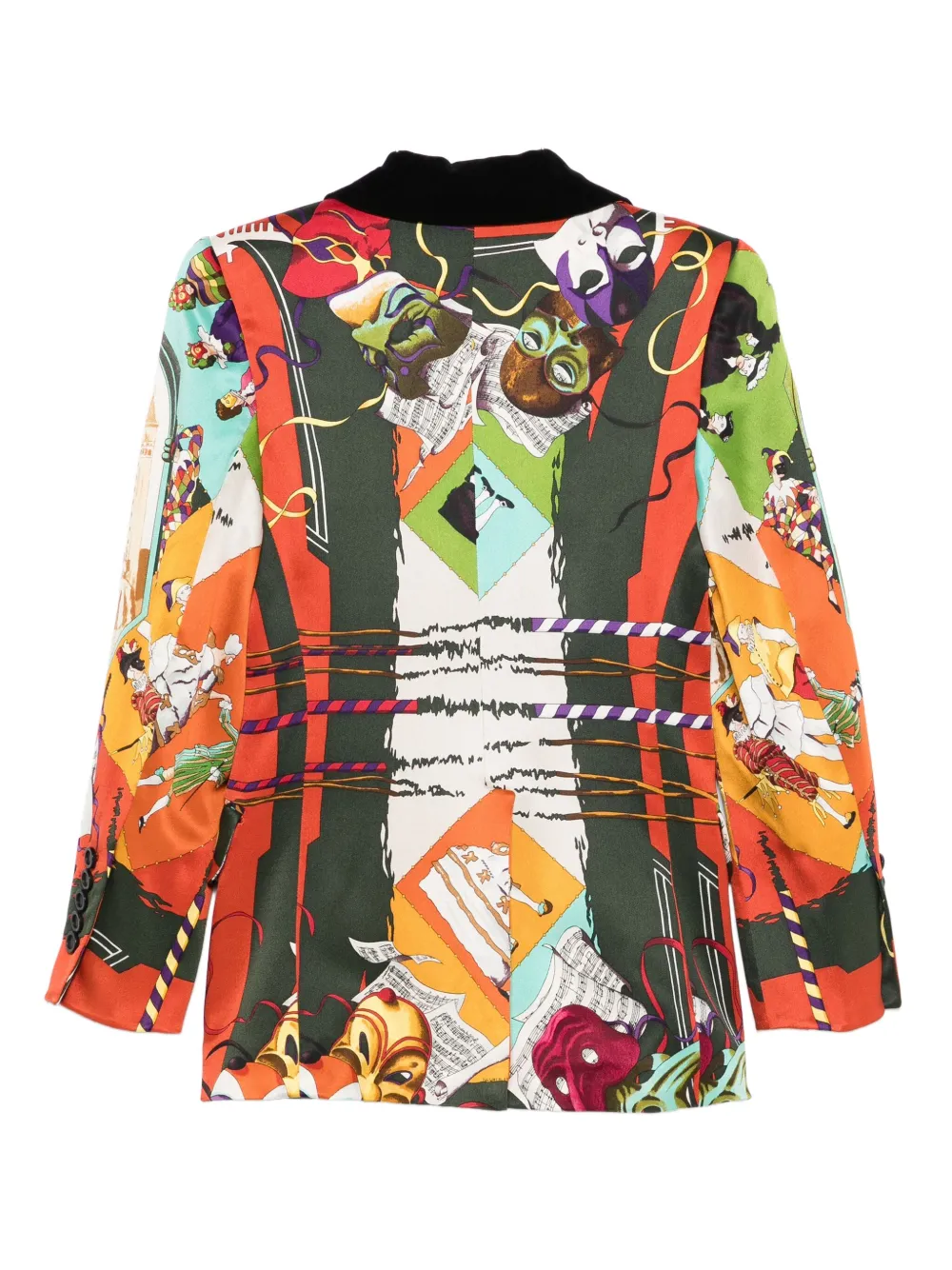 Hermès Pre-Owned 1990s silk blazer | Image 2