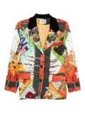 Hermès Pre-Owned 1990s silk blazer - Red