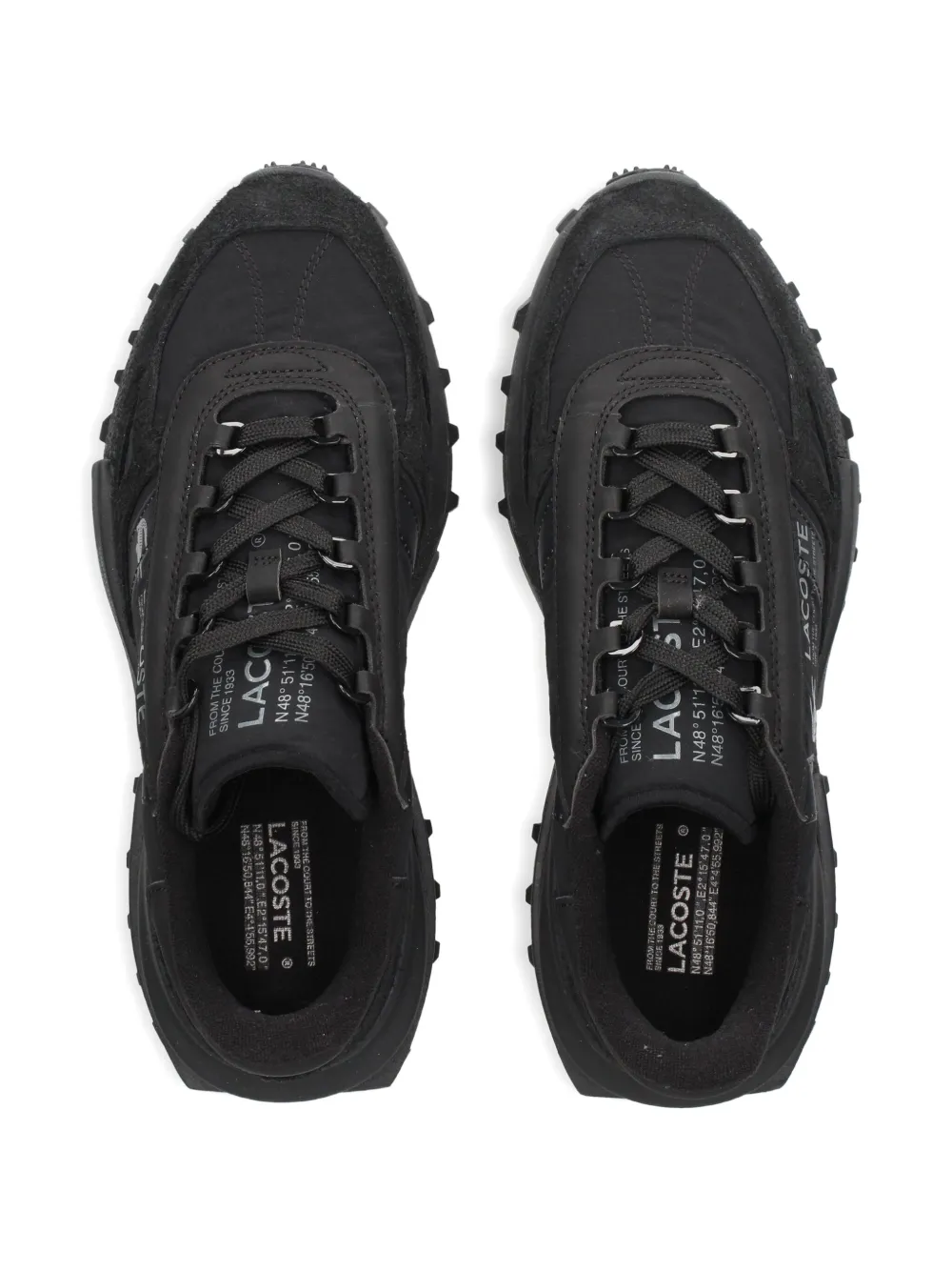 Lacoste Elite Active low-top sneakers Zwart