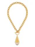 Chloé The Chloé Prism T-Bar necklace - Yellow