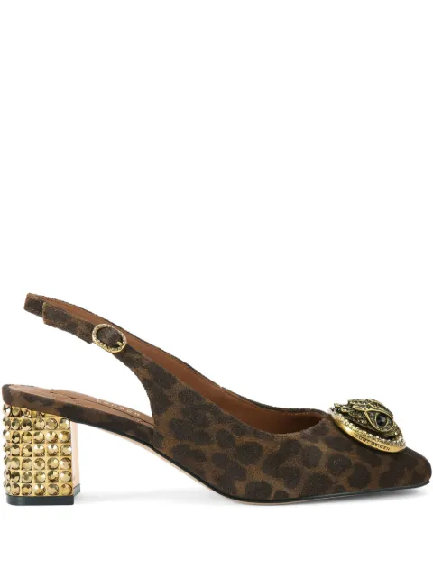 Kurt Geiger London  60mm Chelsea slingback heeled pumps