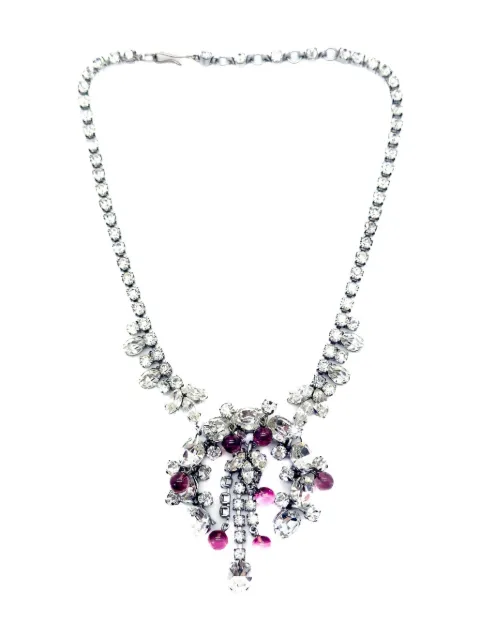 Jennifer Gibson Jewellery 1950s crystal necklace