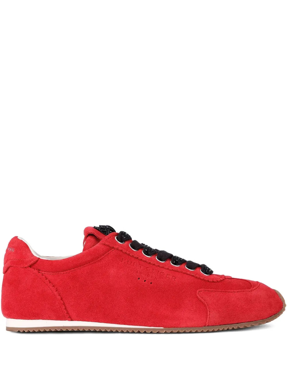 Kurt Geiger London Islington sneakers verfraaid met kristallen Rood
