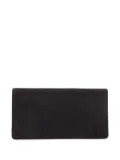 Vintage wave-texture clutch bag - Black