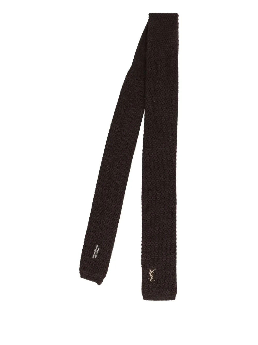 Saint Laurent Pre-Owned knit wool tie | Image 2