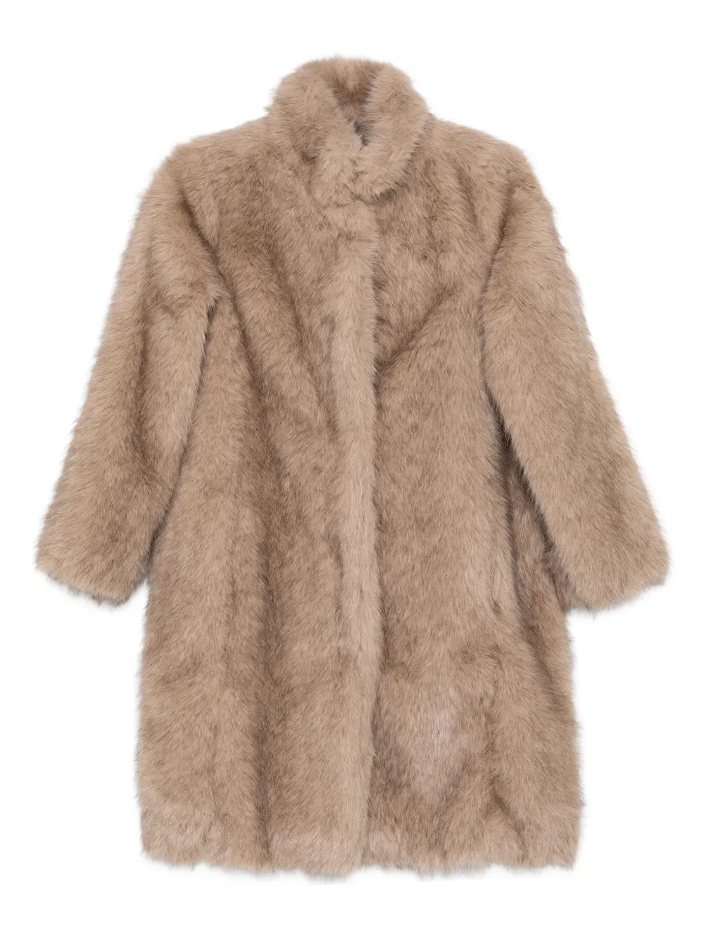 Rosso 35 faux-fur coat | Brown | Image 1