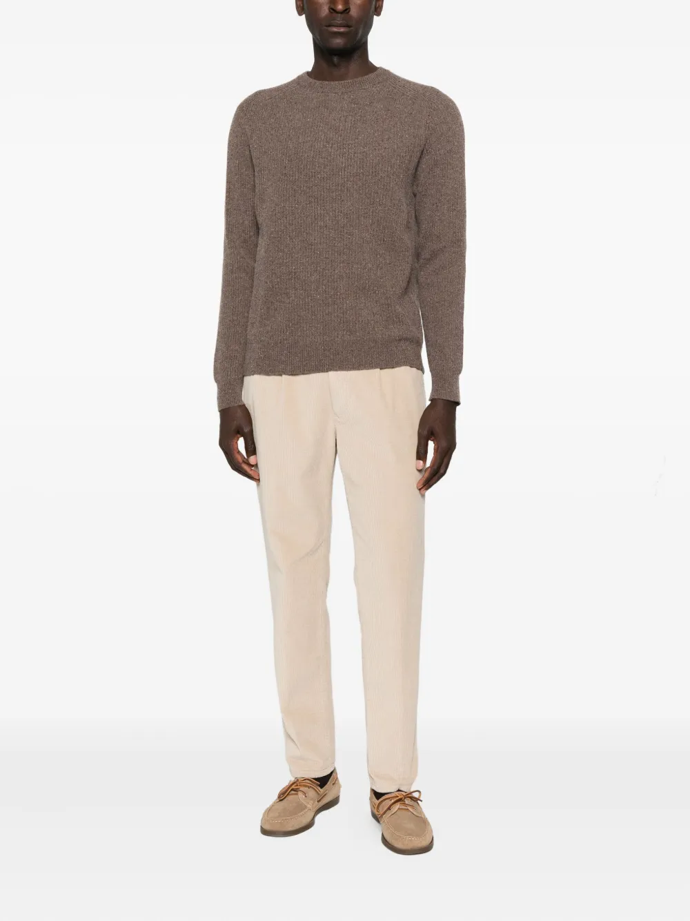 Incotex pleated corduroy trousers | Chinos | Image 2