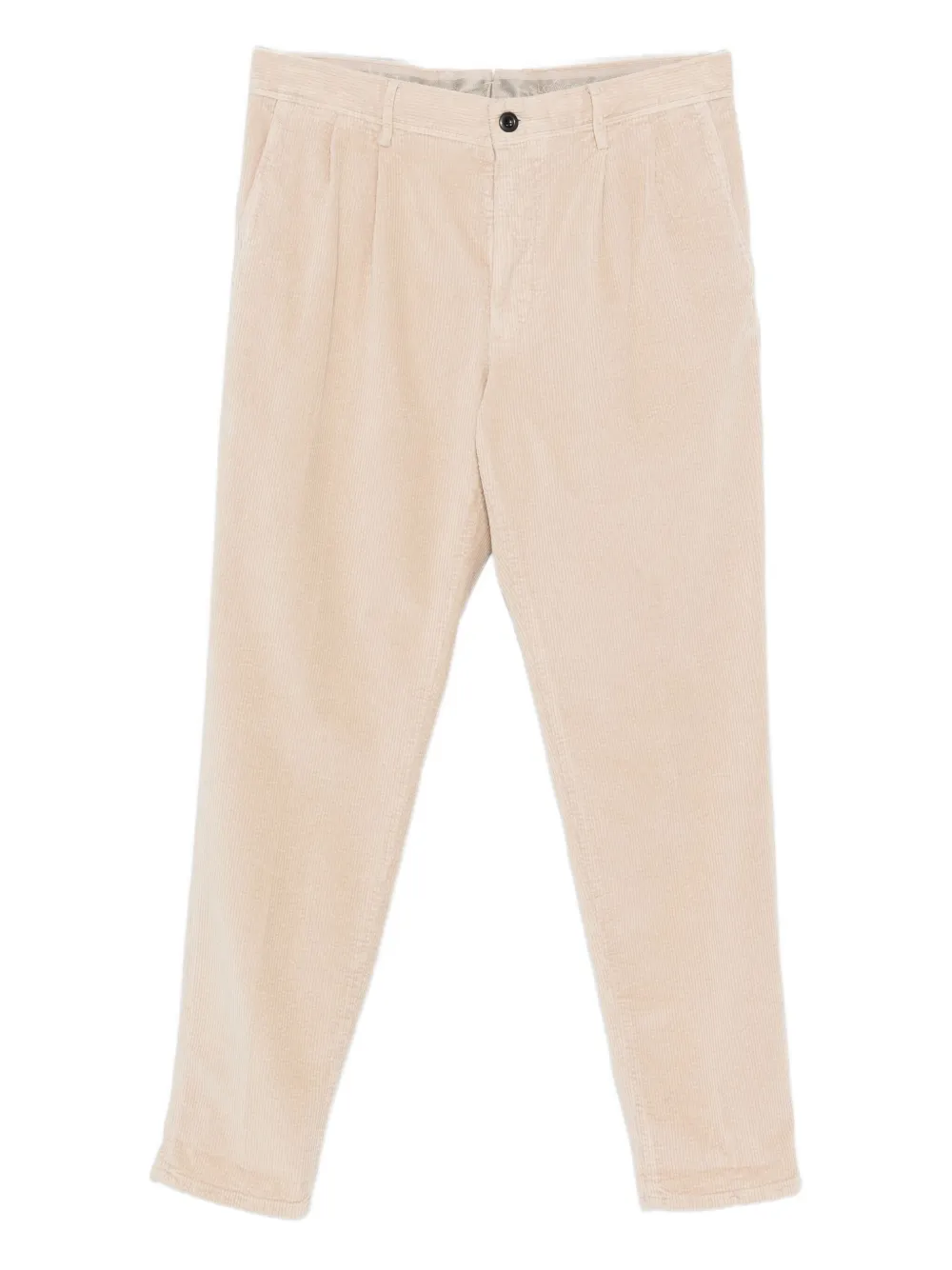 Incotex pleated corduroy trousers | Neutrals | Image 1