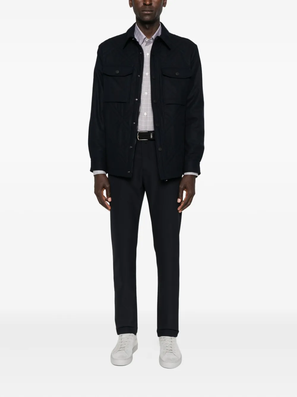 Brioni quilted shirt jacket | Shirt Jackets | Image 2