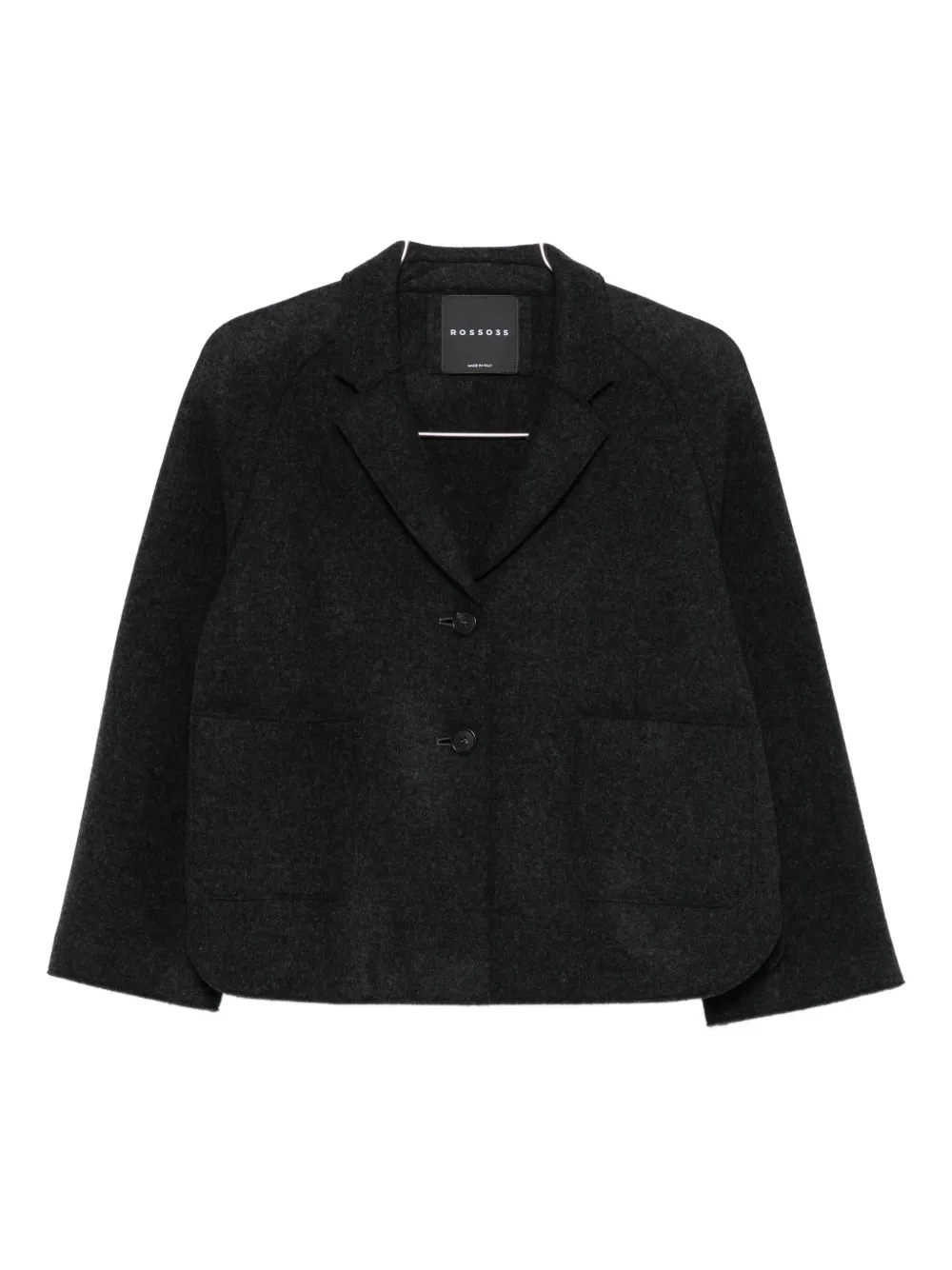 Rosso 35 patch-pocket wool jacket | Grey | Image 1