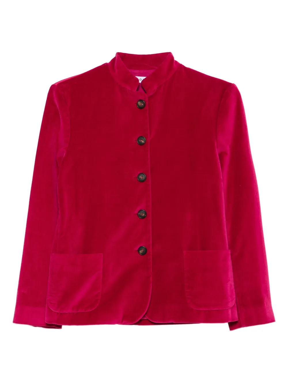 Rosso 35 velvet patch-pocket jacket | Pink | Image 1