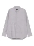 Brioni checked cotton shirt - Grey