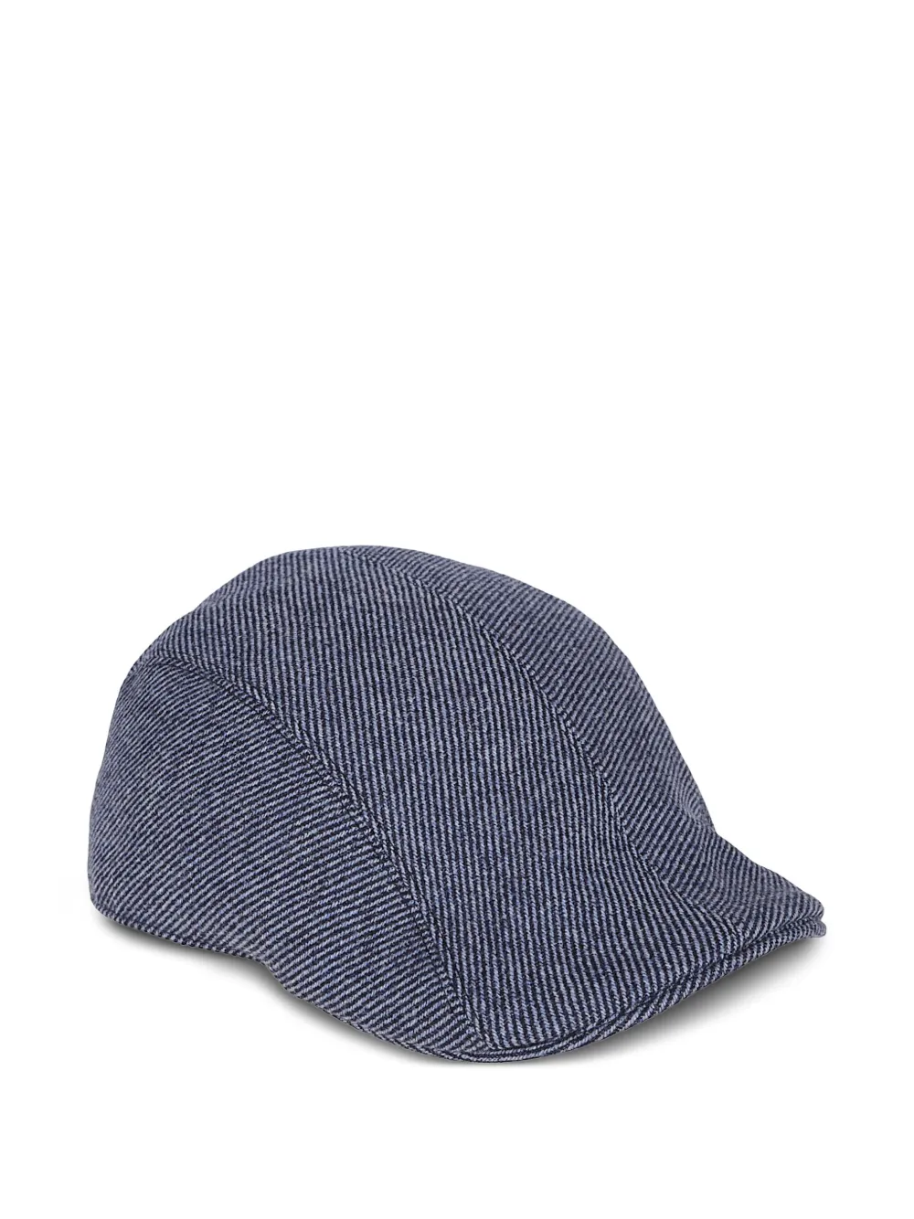 Brunello Cucinelli كاب نيوزبوي مخطط | أزرق | Image 1
