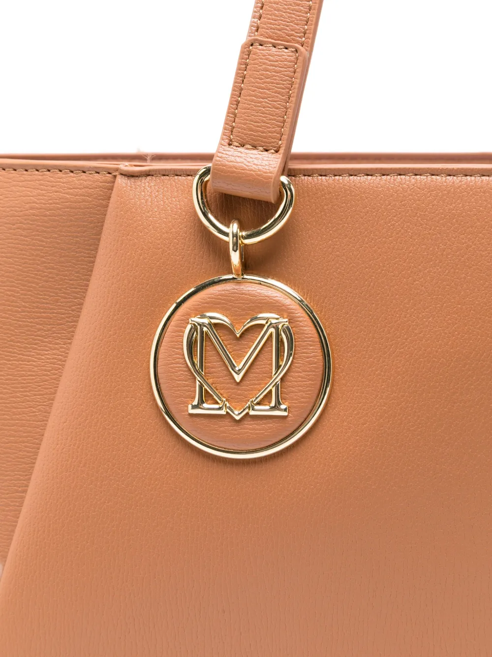 Love Moschino Heuptas met logoplakkaat Bruin