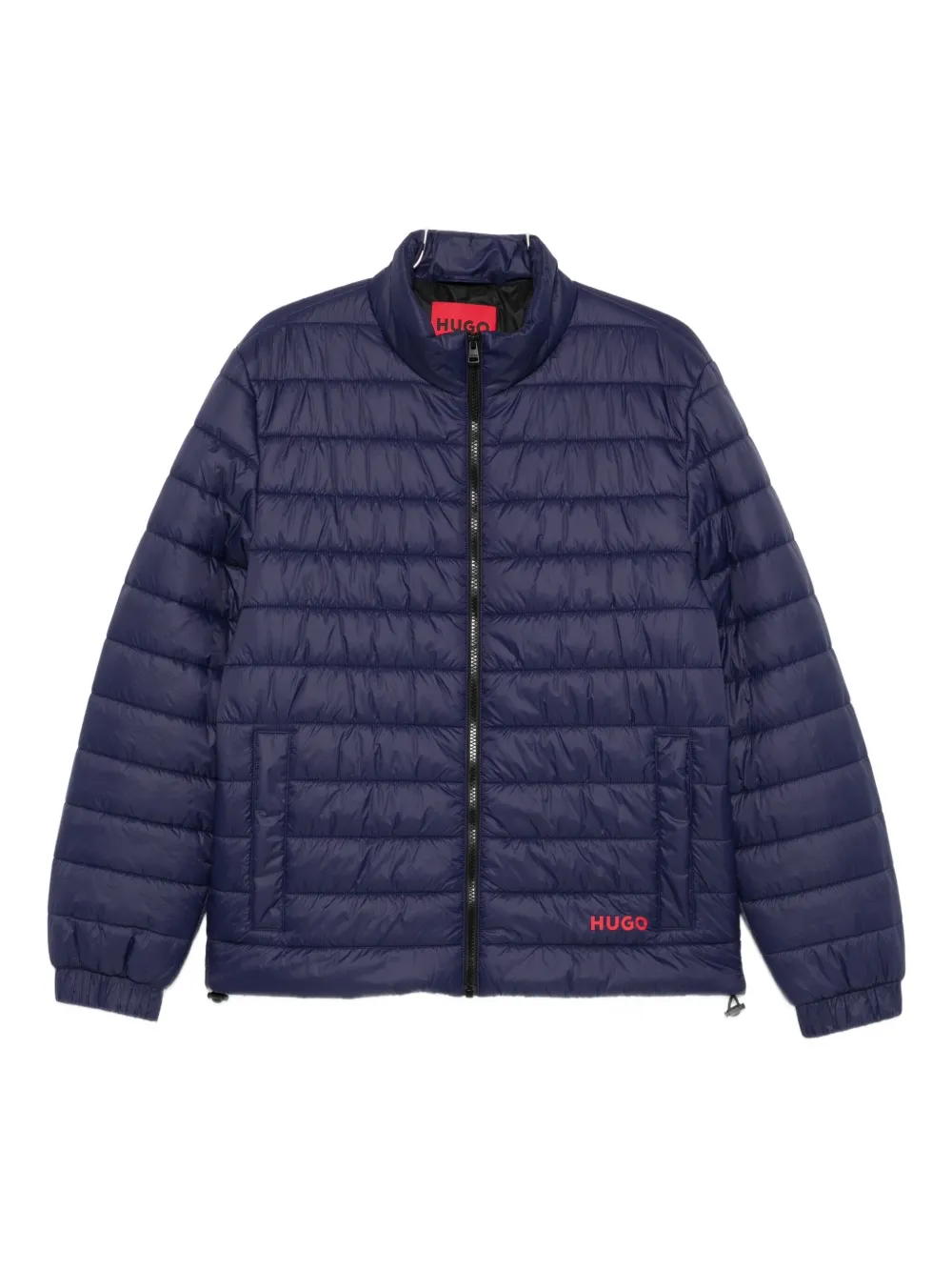 BOSS Piumino con ricamo logo - Blu