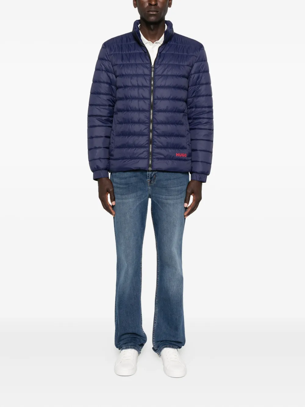 BOSS embroidered-logo padded jacket | Down Jackets | Image 2