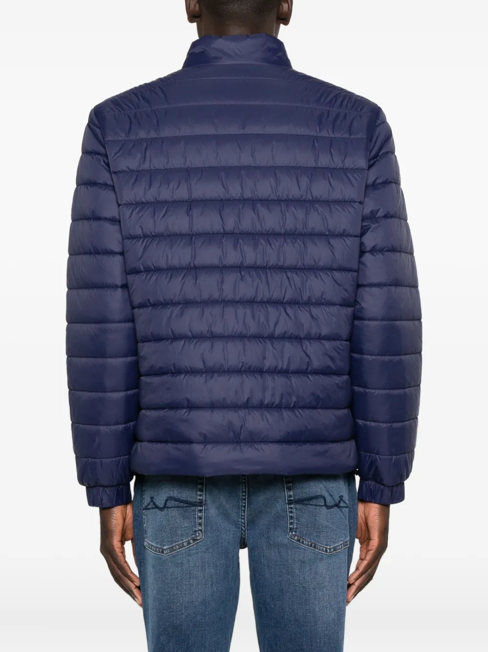 BOSS Jack met geborduurd logo Blauw