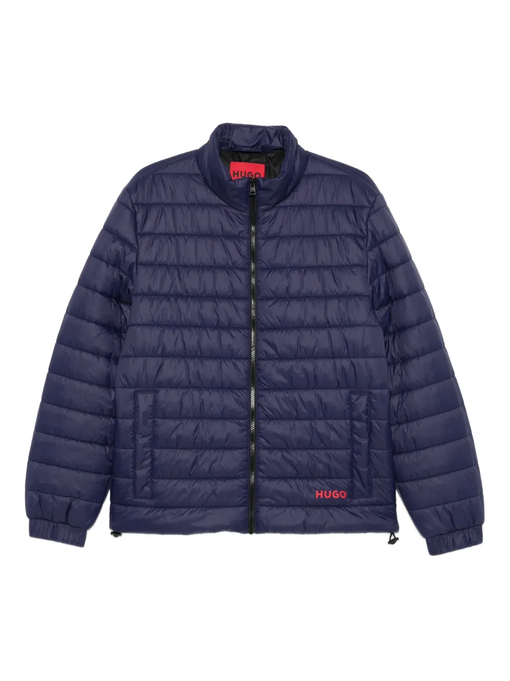 BOSS embroidered-logo padded jacket | Blue | Image 1