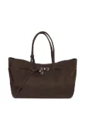 Marge Sherwood large Grandma drawstring buckle tote bag - Brown