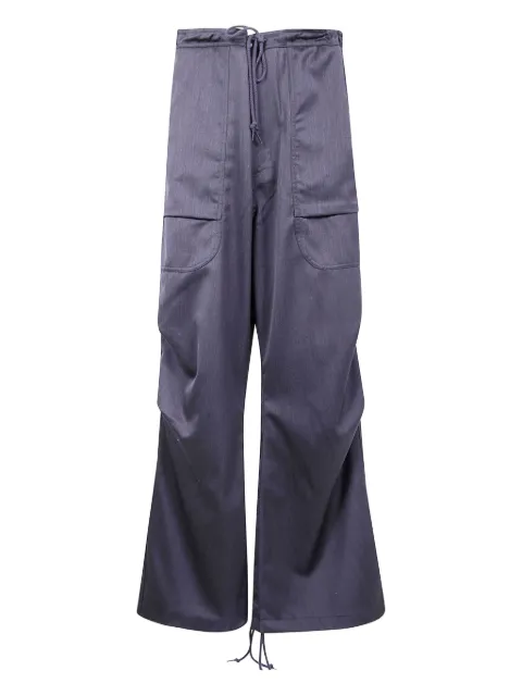 ENTIRE STUDIOS drawstring cargo-pocket trousers