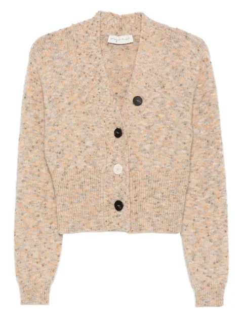 Phisique Du Role Vest met gespikkelde knopen