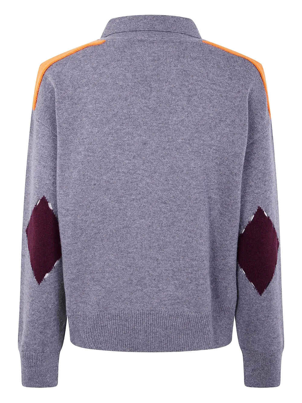 MRZ argyle-panel wool sweater | Knitted Sweaters | Image 2