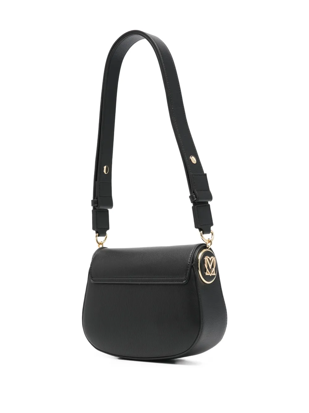 Love Moschino Crossbodytas met logoplakkaat Zwart