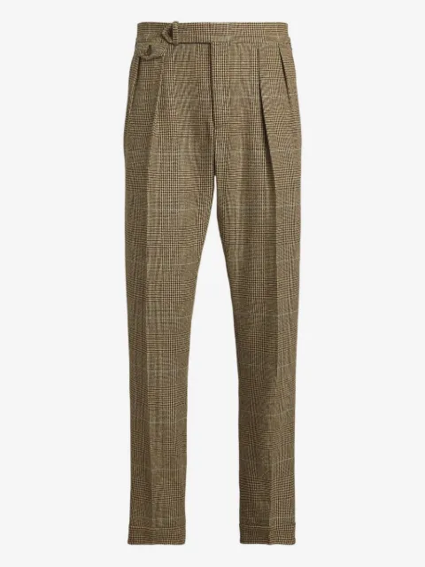 Polo Ralph Lauren pleated check trousers