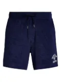 Polo Ralph Lauren side-stripe embroidered shorts - Blue