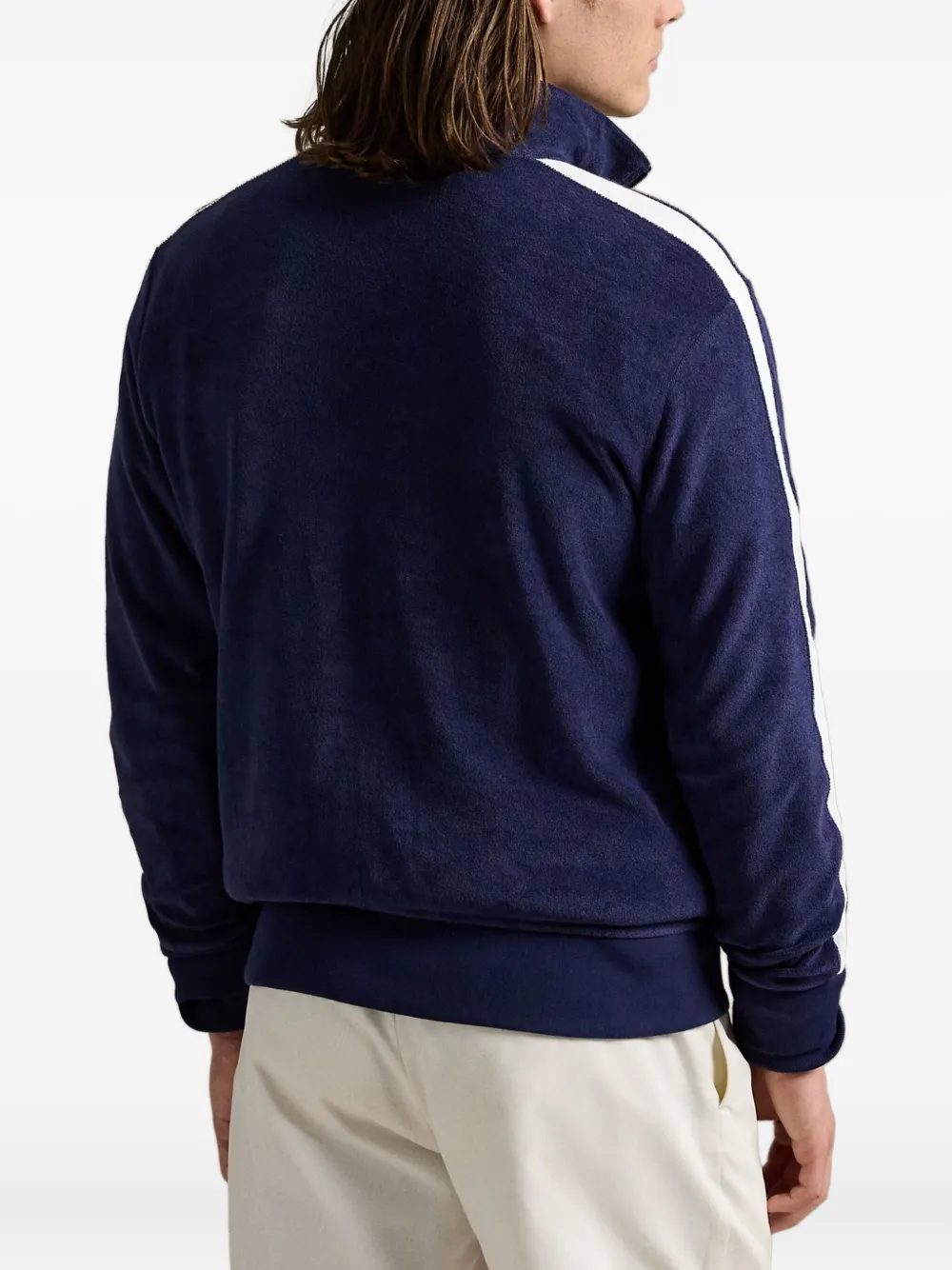 Polo Ralph Lauren embroidered-logo sweatshirt Blauw