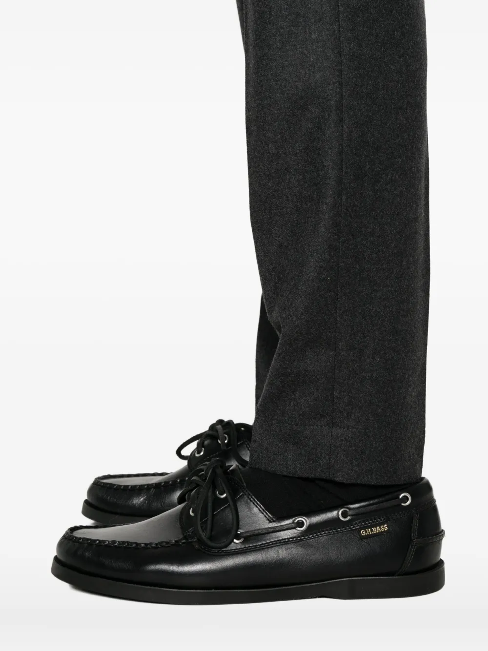Incotex Pleated Virgin Wool Trousers In Gray