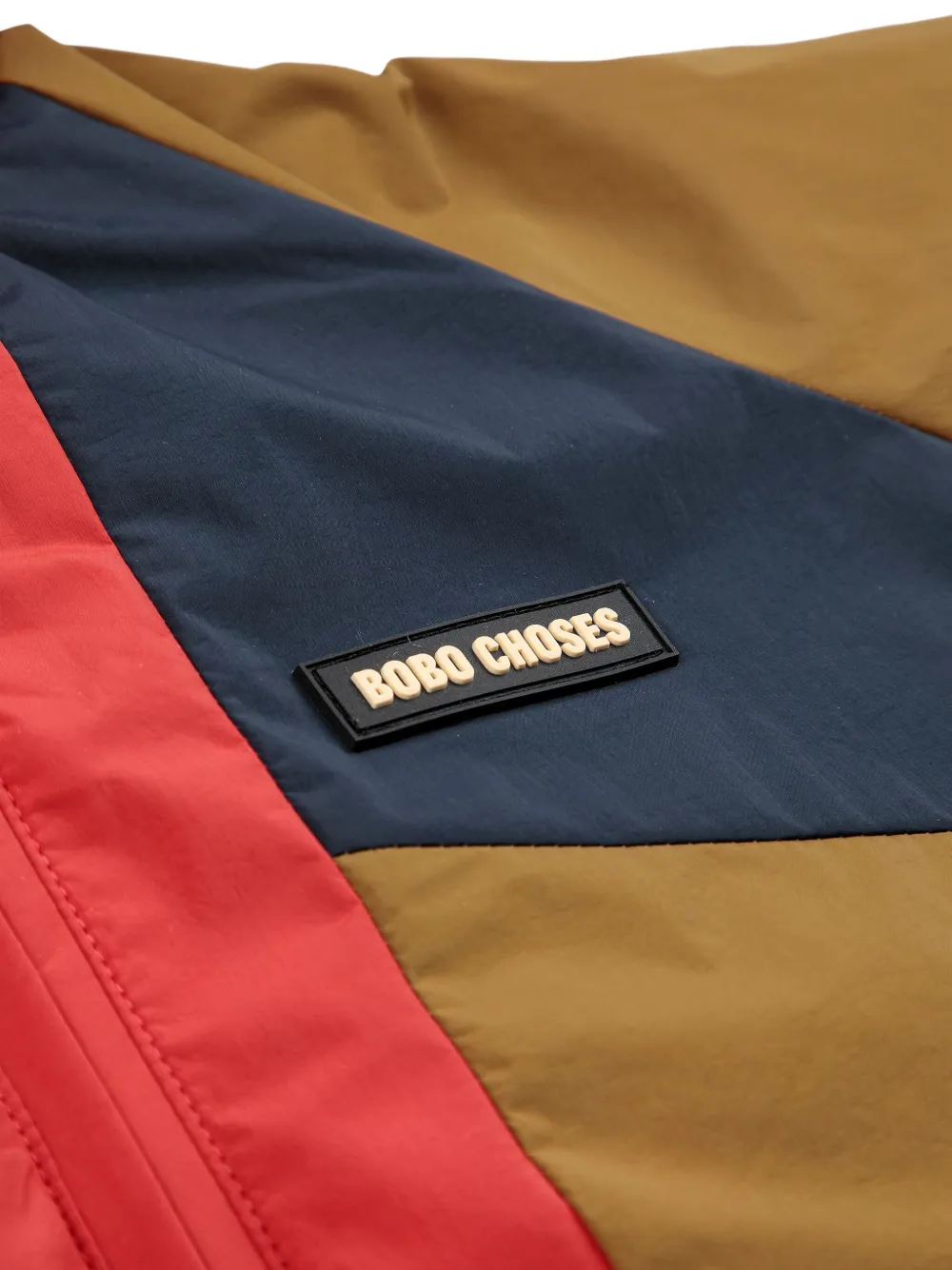 Bobo Choses Gewatteerd jack met hondenprint Bruin