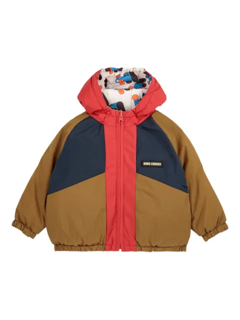 Bobo Choses dog-print padded jacket