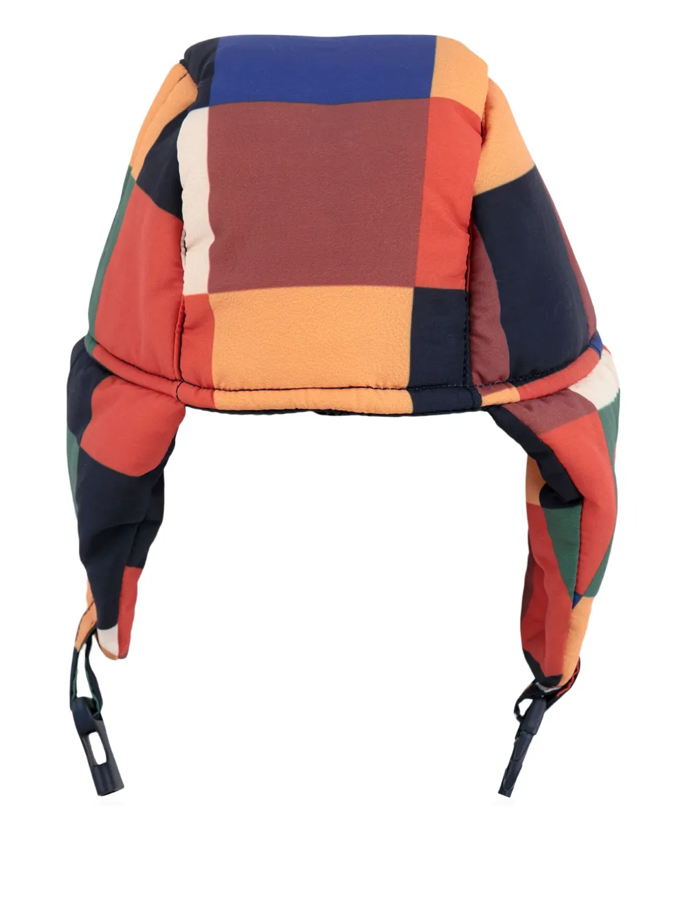 Bobo Choses Patchwork Quilted Trapper Hat In Multi