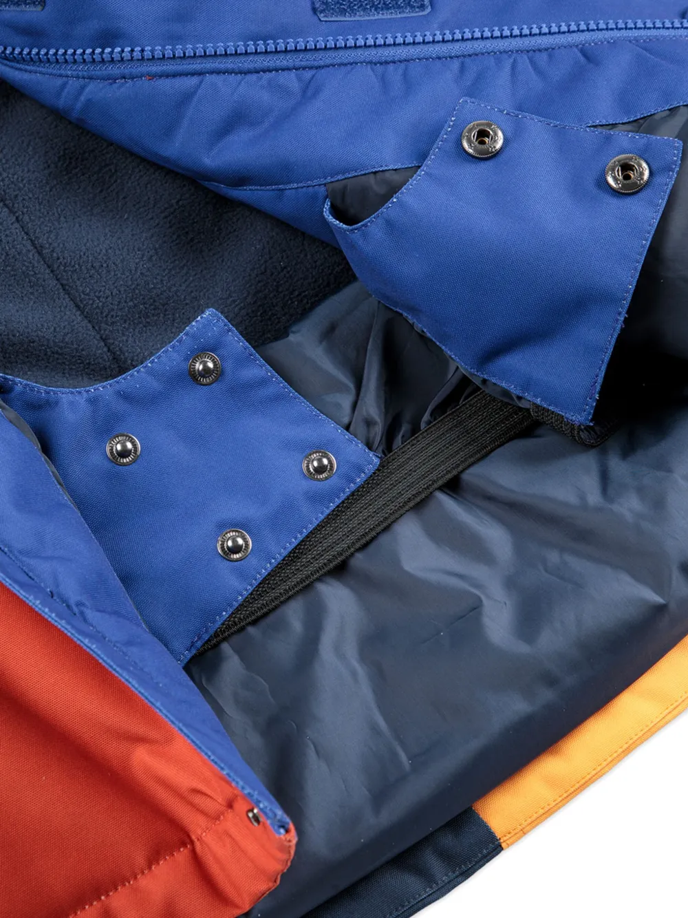 Bobo Choses Jack met capuchon en colourblocking Blauw