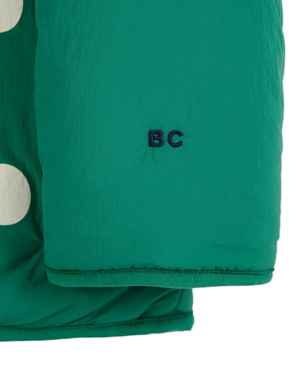 Bobo Choses clover-print reversible jacket Groen