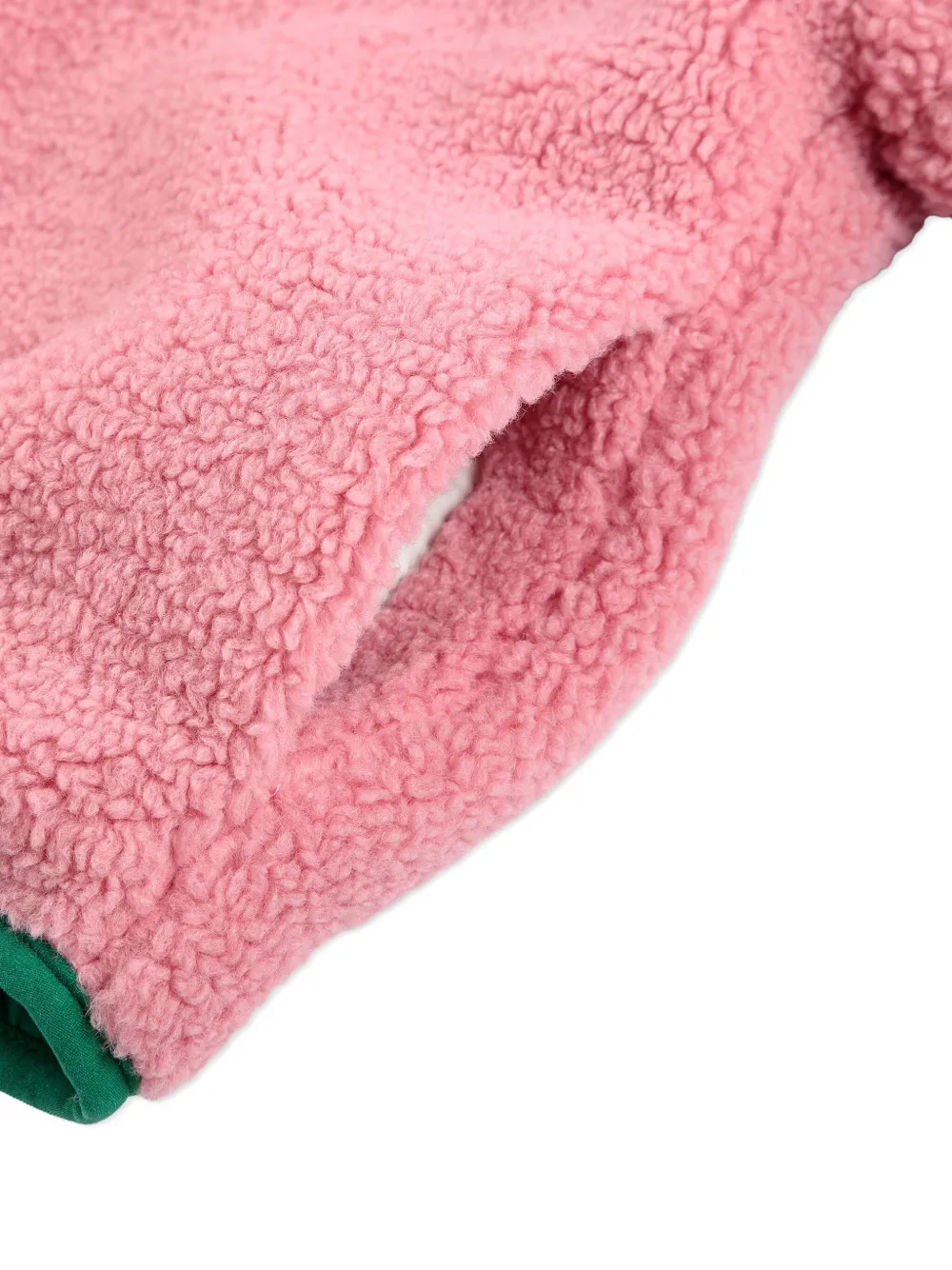 Bobo Choses clover-print reversible jacket Groen