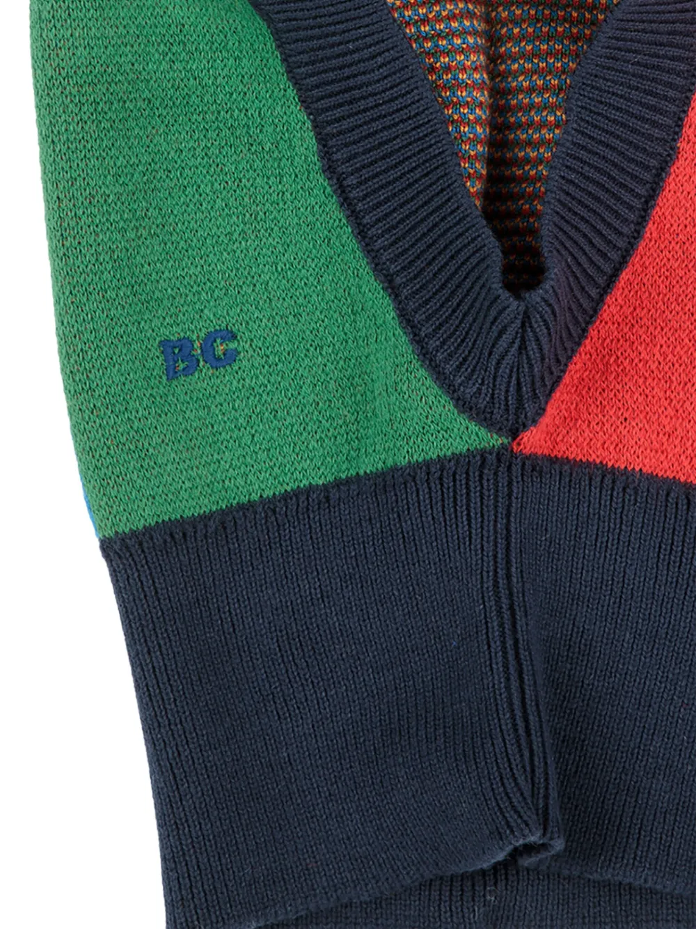 Bobo Choses Colour-block Balaclava In Multi