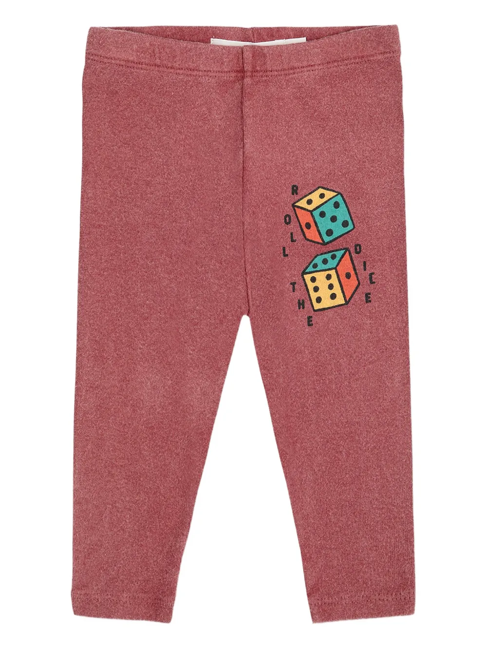 Bobo Choses Dice-print Trousers In Brown