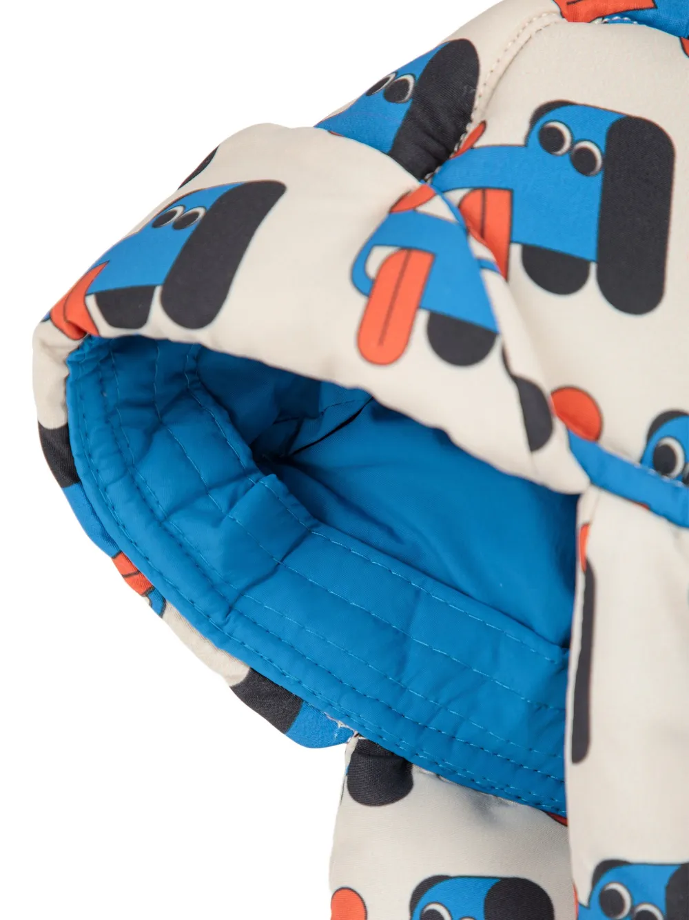 Bobo Choses dog-print trapper hat Beige