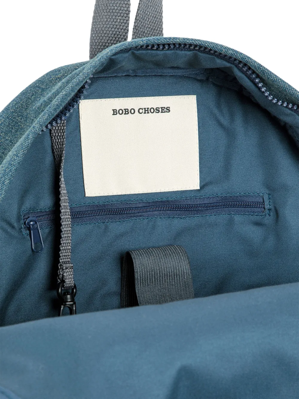 Bobo Choses Tic Tac Toe rugzak met logo Blauw