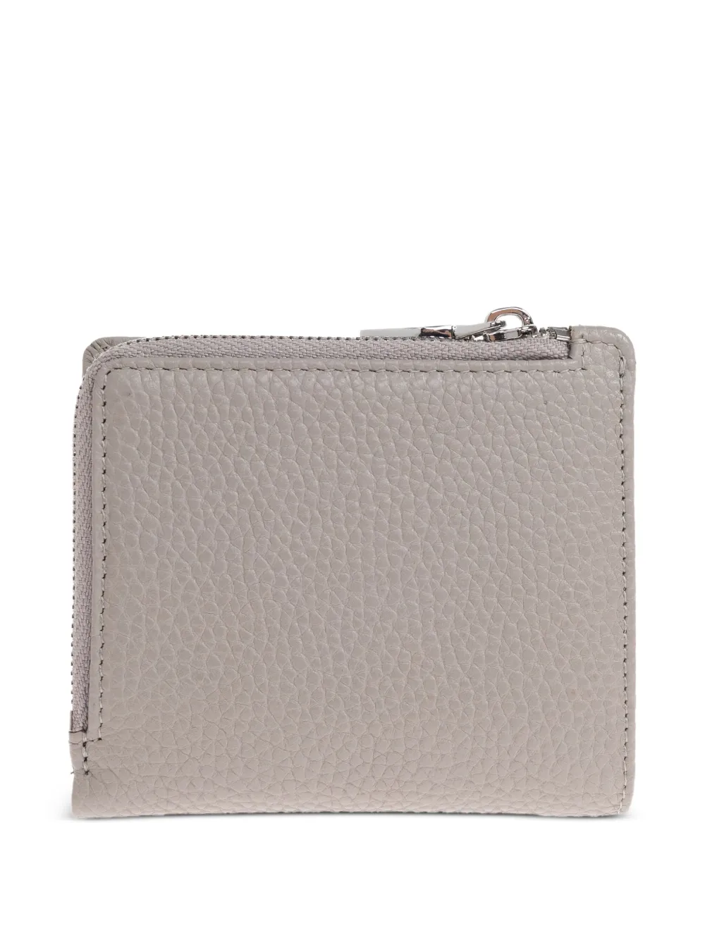 Diesel Portemonnee met logoplakkaat Grijs