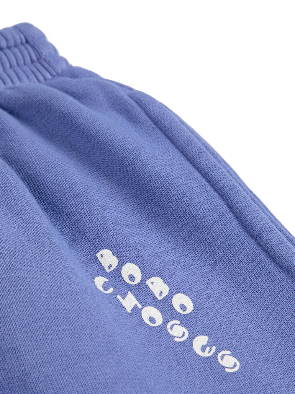 Bobo Choses Logo-print Elastic-waist Sweatpants In Blue