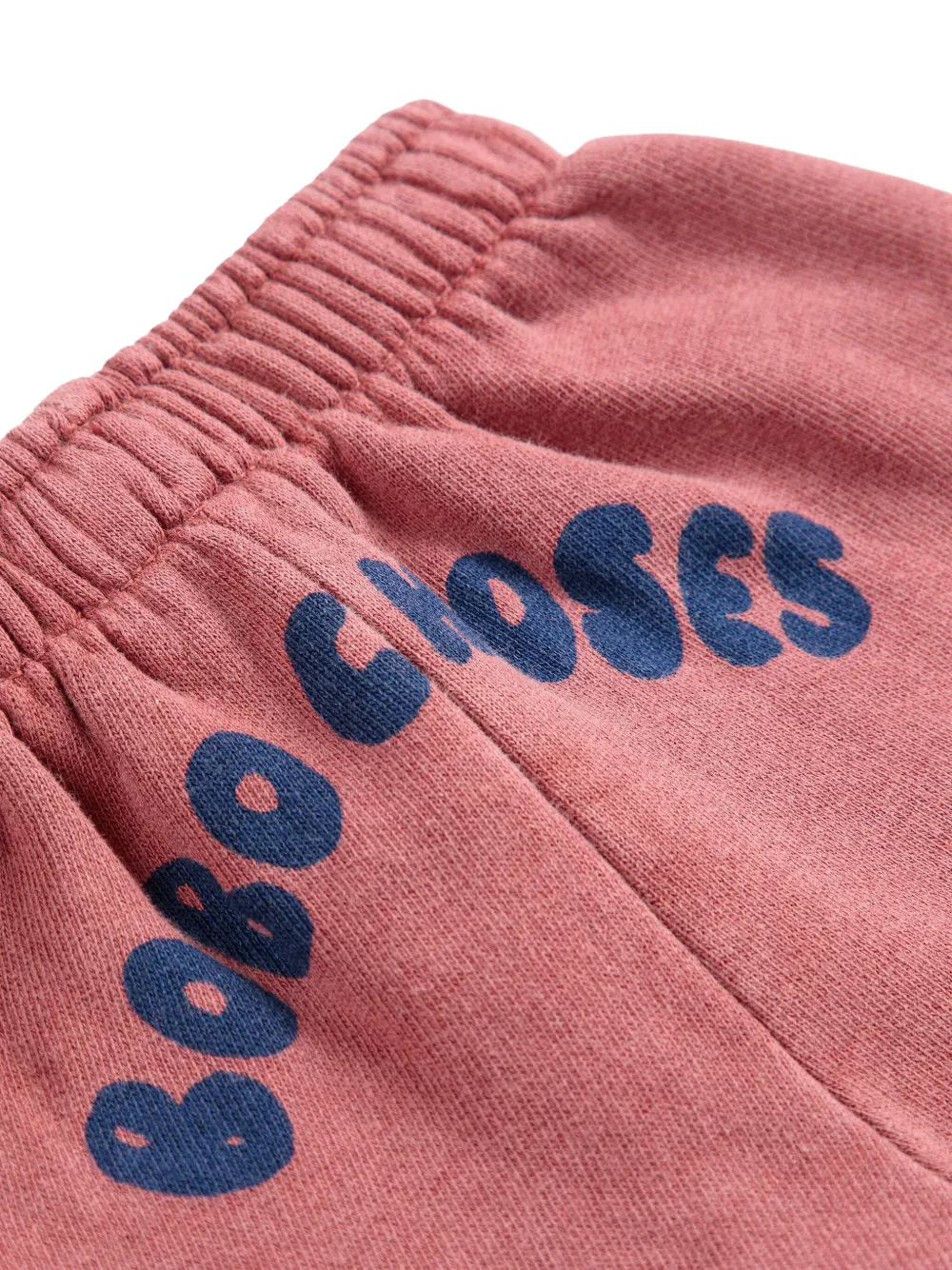 Bobo Choses Elastic-waist Logo Trousers In Brown