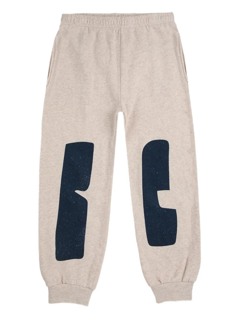 Bobo Choses Kids' Panelled Drawstring Trousers In Neutral